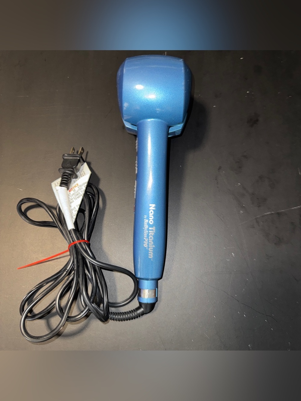 BaBylissPRO Nano Titanium MiraCurl Professional Automatic Curl Machine Blue